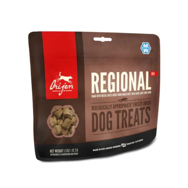 CPF ORIJEN DOG TREAT FOOD /REGIONAL RED - Image 3