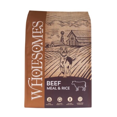 MPF WHOLESOMES BEEF /MEAL & RICE 40lb