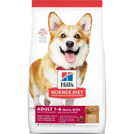 Hills Science Diet Canine Adult Small Bites 1-6yrs Lamb & Brown Rice