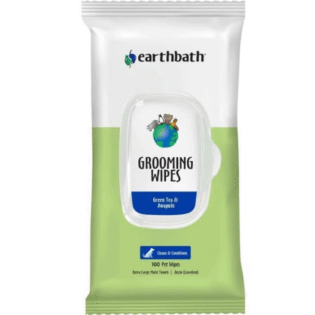 Earthbath Grooming Wipes w/Tea Tree & Aloe Vera