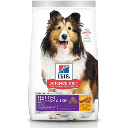 Hill's Science Diet Canine Adult Sensitive Skin & Stomach Chicken & Barley