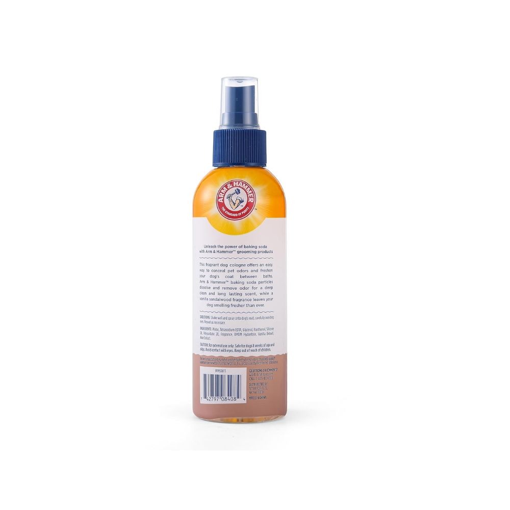 Arm & Hammer Cologne Vanilla Scent Pet Deodorant Spray 4