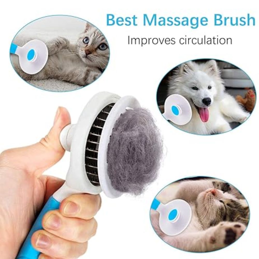 SP26 Cat Grooming Tool Deshedding Brush 3