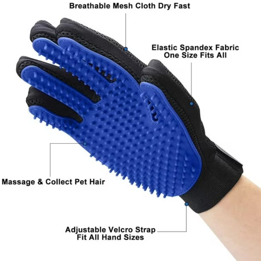 SP26 Pet Grooming Glove Deshedding Mitt 4