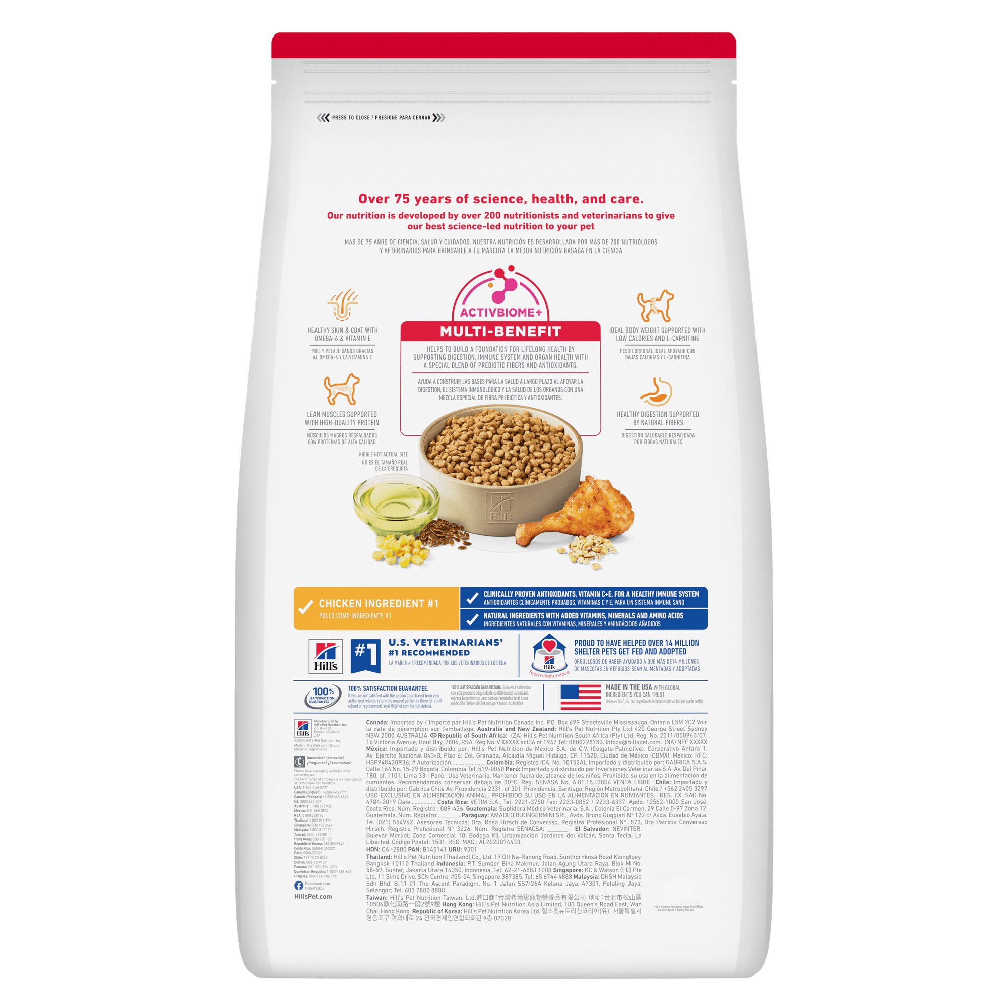 Hills Science Diet 1-6 Light Canine